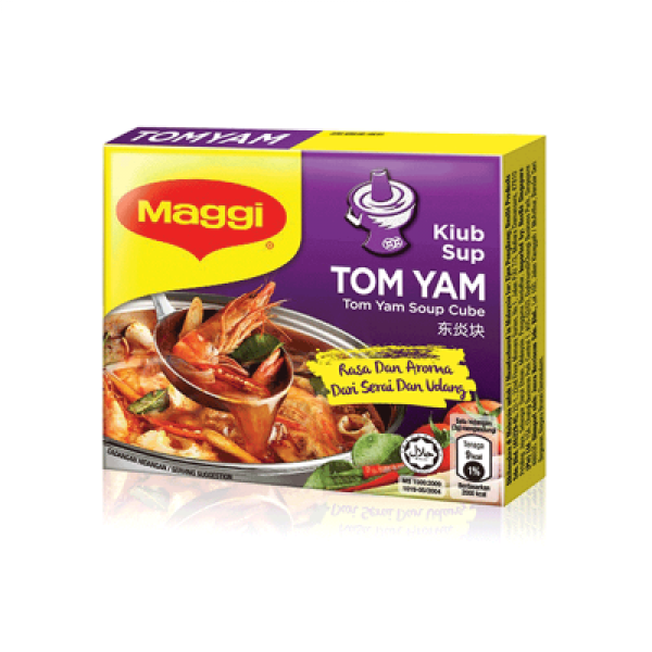 MAGGI TOM YAM STOCK CUBE 60G