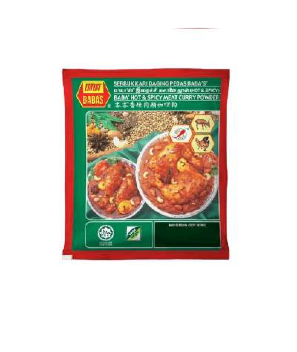 BABA'S HOT&SPICY MEAT CURRY POWDER 25G