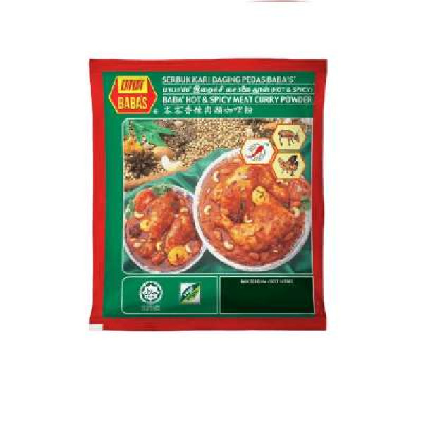 BABA'S HOT&SPICY MEAT CURRY POWDER 25G