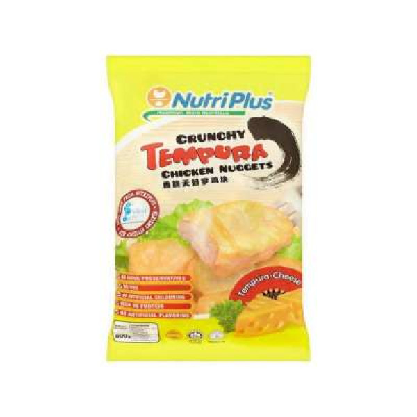 NUTRIPLUS TEMPURA NUGGET CHEESE 800G