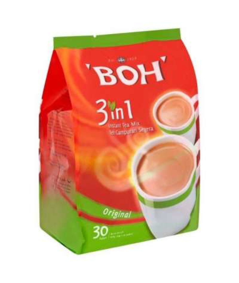 BOH 3IN1 INSTANT TEA MIX ORIGINAL 20GX30S