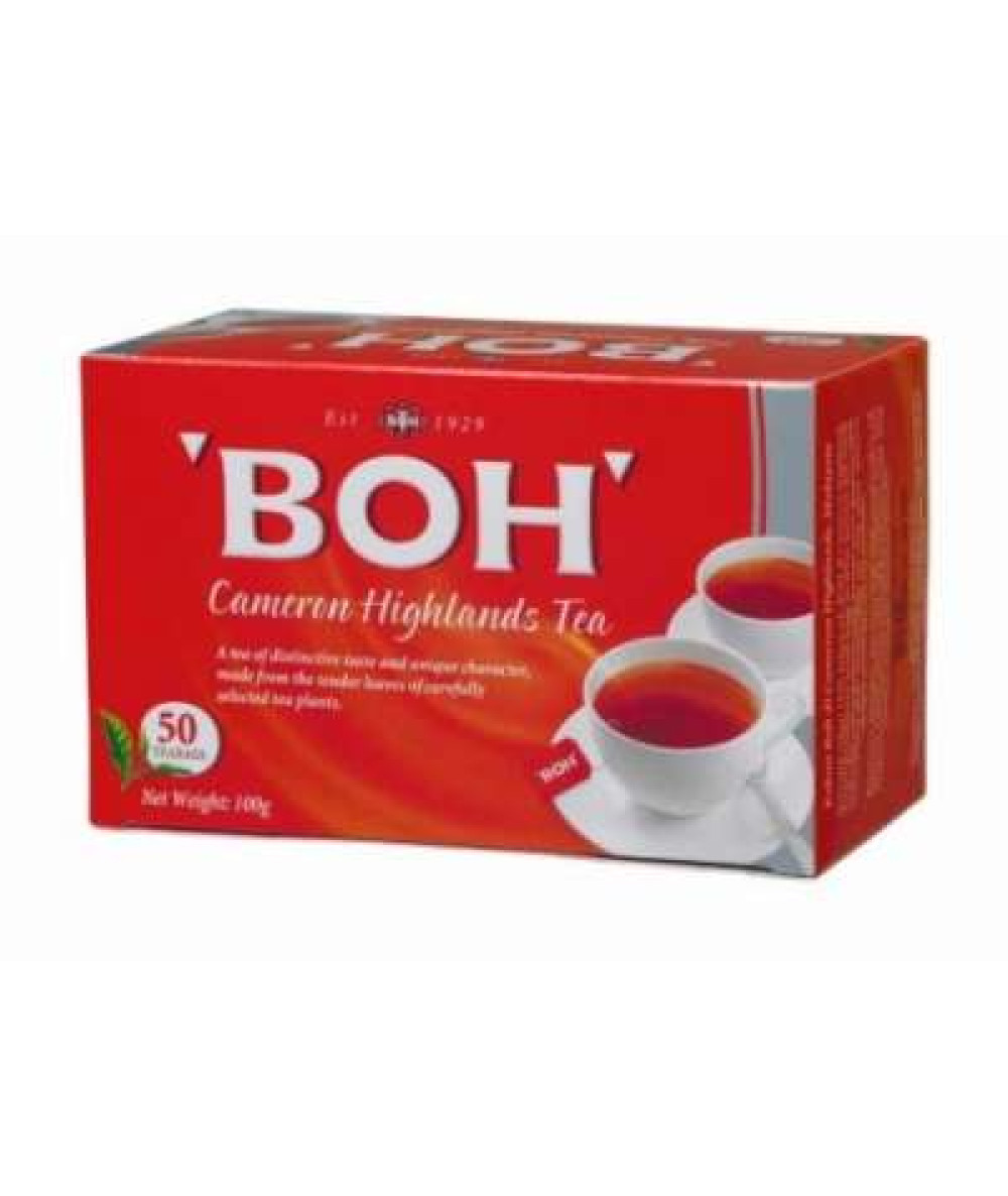 BOH TEABAG D/C 50'S