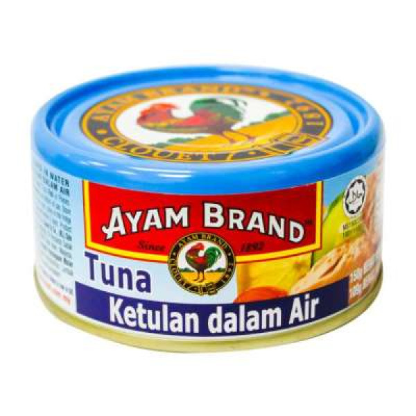 AYAM BRAND TUNA - CHUNKS IN WATER 150GM