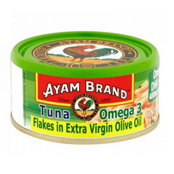 AYAM BRAND TUNA - FLAKES OMEGA 3 150GM