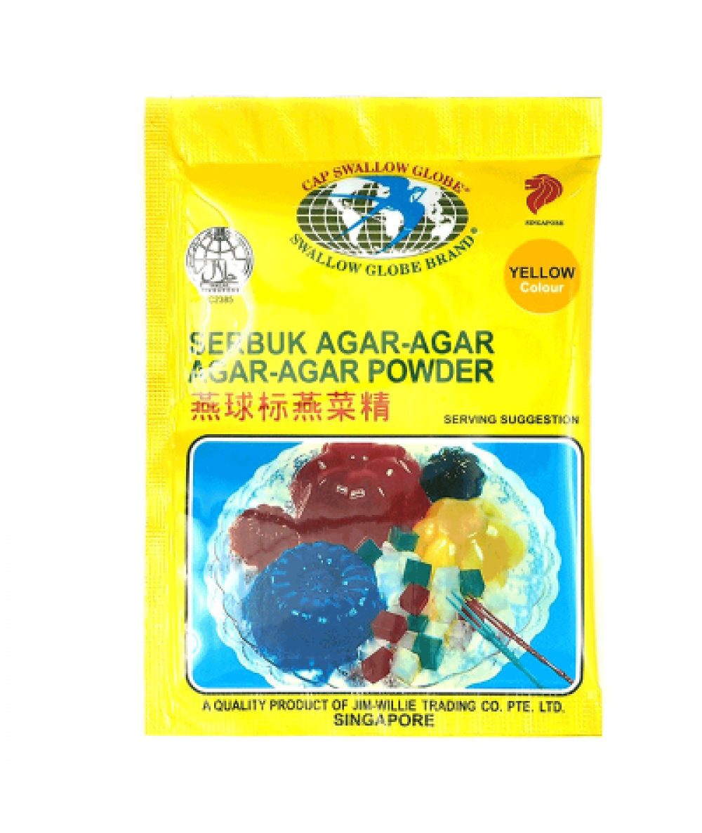 SWALLOW GLOBE AGAR-AGAR YELLOW