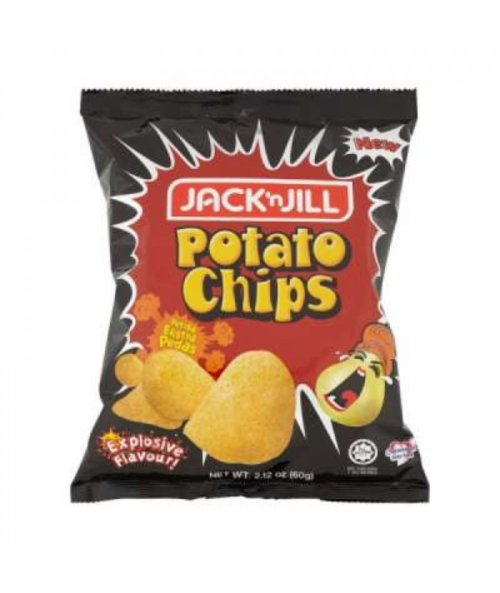 J N J POTATO CHIP EXT HOT & SPICY 60G