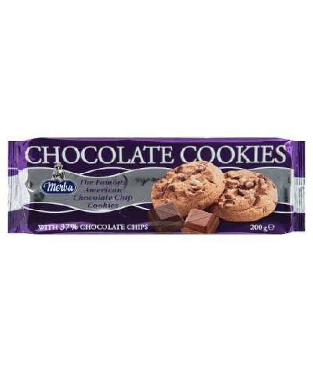 MERBA CHOCOLATE COOKIES 200G