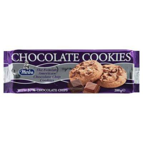 MERBA CHOCOLATE COOKIES 200G