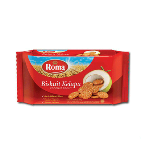 ROMA COCONUT BISCUITS 300G