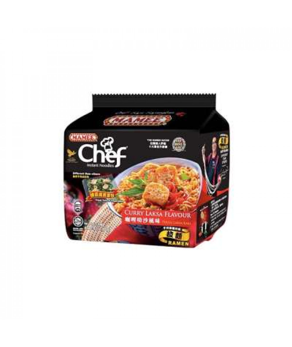 MAMEE CHEF CURRY LAKSA 80G 1X4