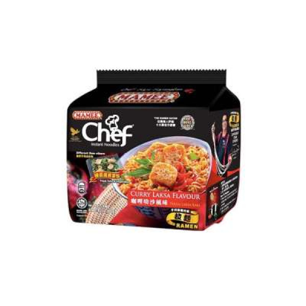 MAMEE CHEF CURRY LAKSA 80G 1X4