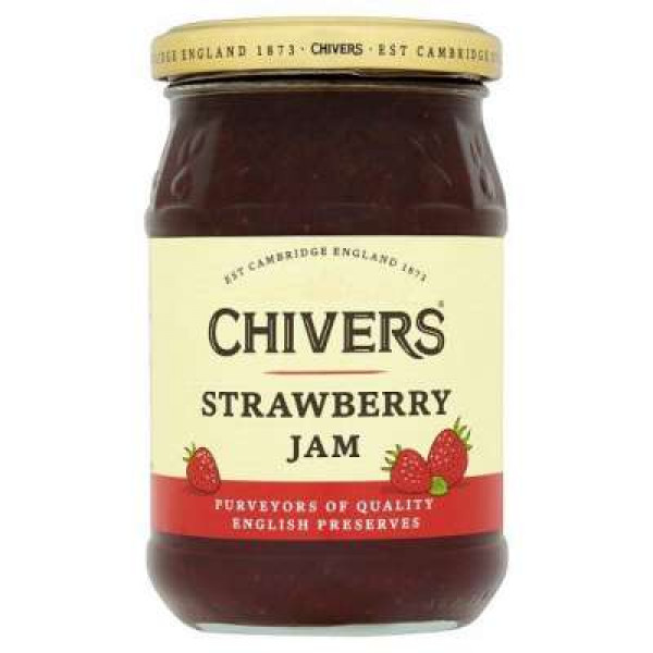 CHIVERS STRAWBERRY JAM 340GM