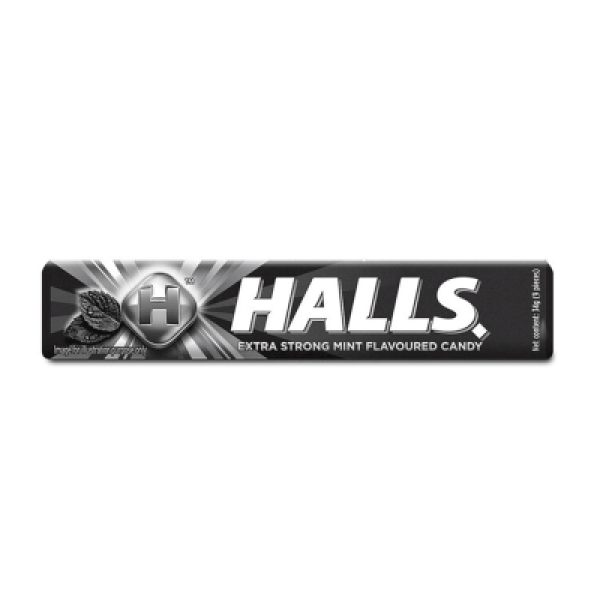 HALLS STICK EXTRA STRONG 34G 9 PIECES