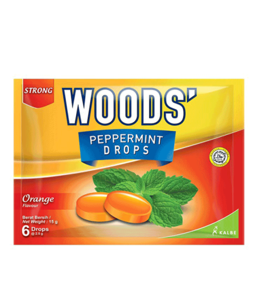 WOODS DROPS ORANGE 15G