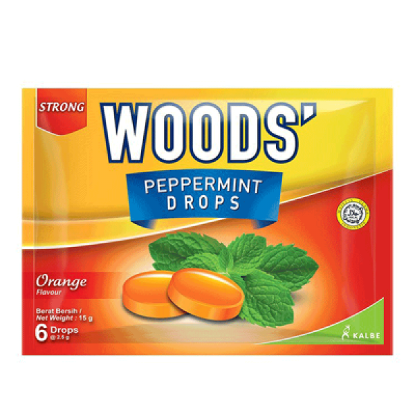 WOODS DROPS ORANGE 15G