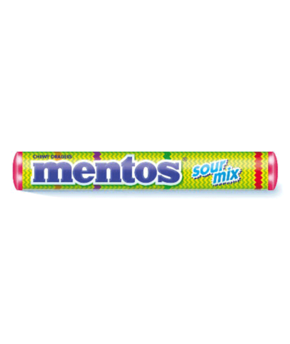 MENTOS (ROLL) SOUR MIX 37G