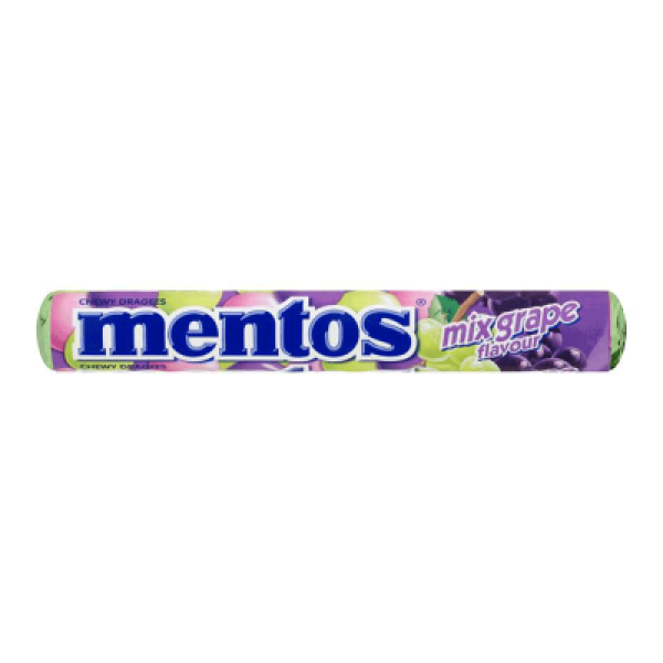 MENTOS (ROLL) GRAPE 37G