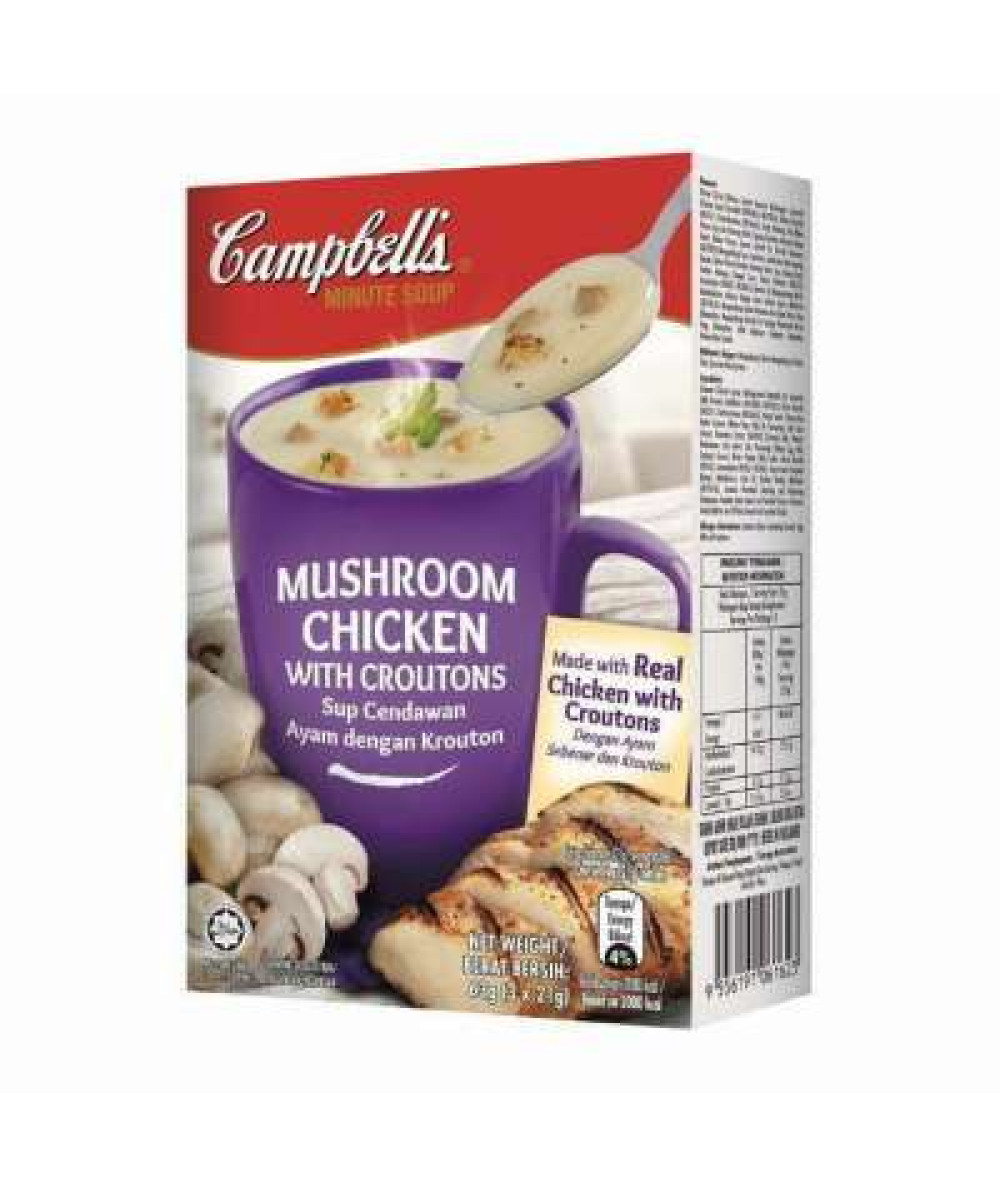 CAMPBELL MUSHROOM CHICKEN WITH CROUTONS