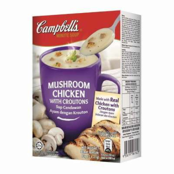 CAMPBELL MUSHROOM CHICKEN WITH CROUTONS