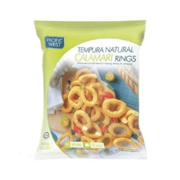 PW TEMPURA CALAMARI RINGS 500G