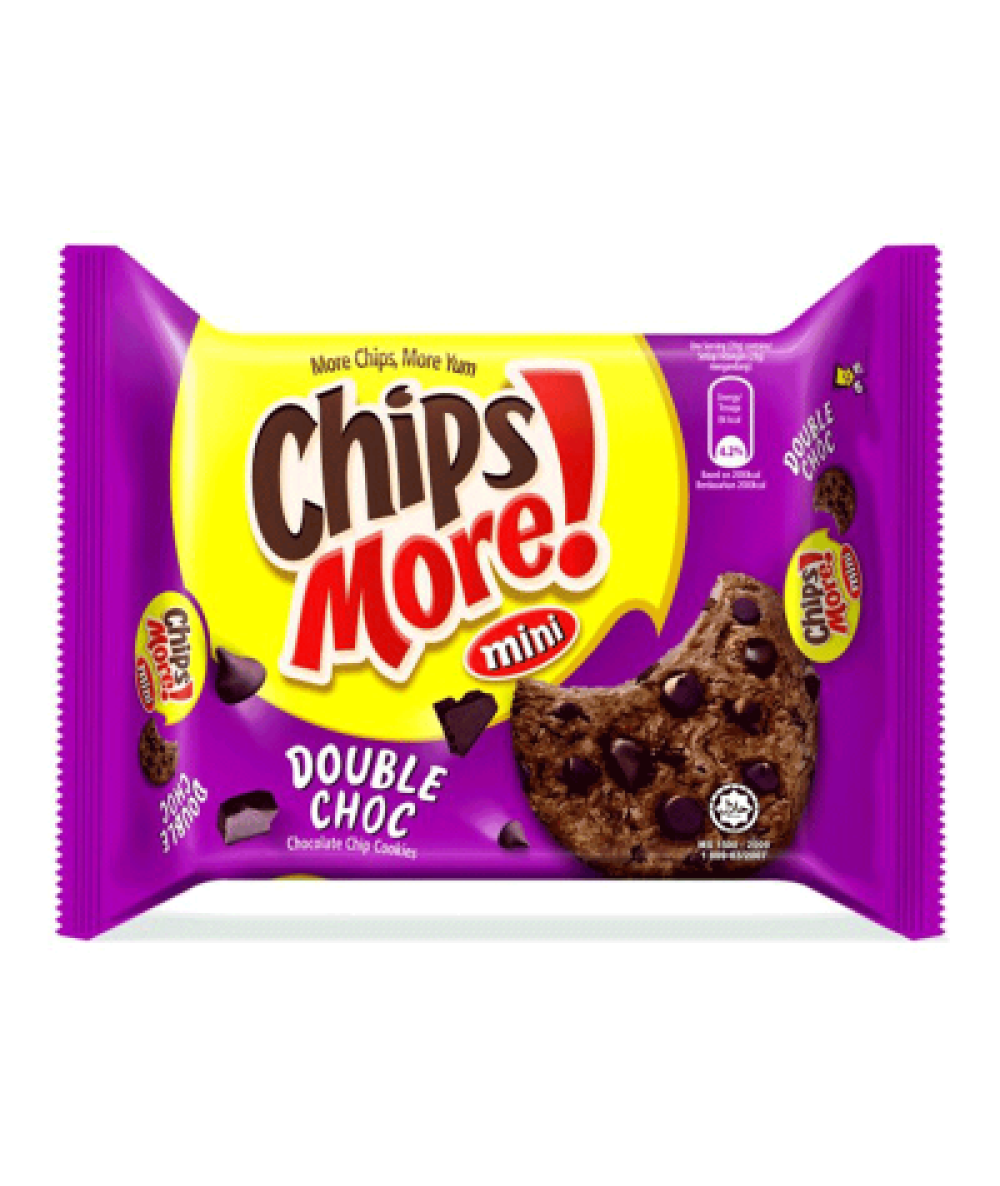 CHIPSMORE MINI-DOUBLE CHOC 80G