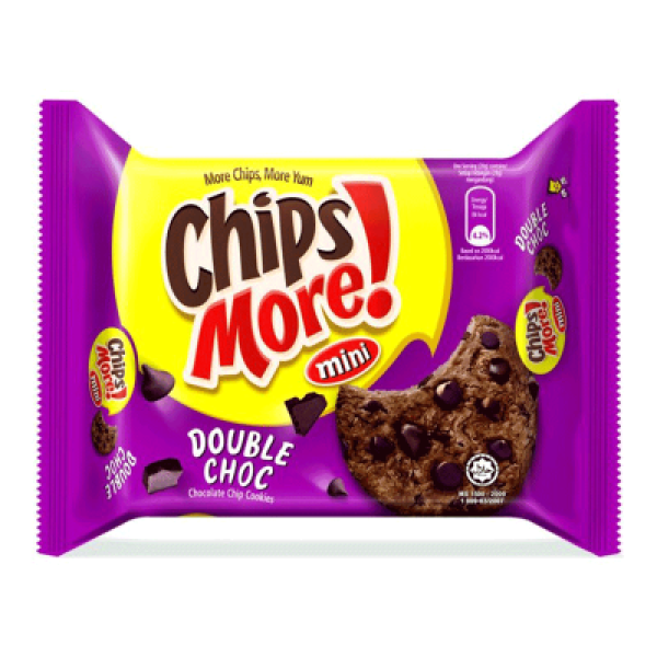 CHIPSMORE MINI-DOUBLE CHOC 80G