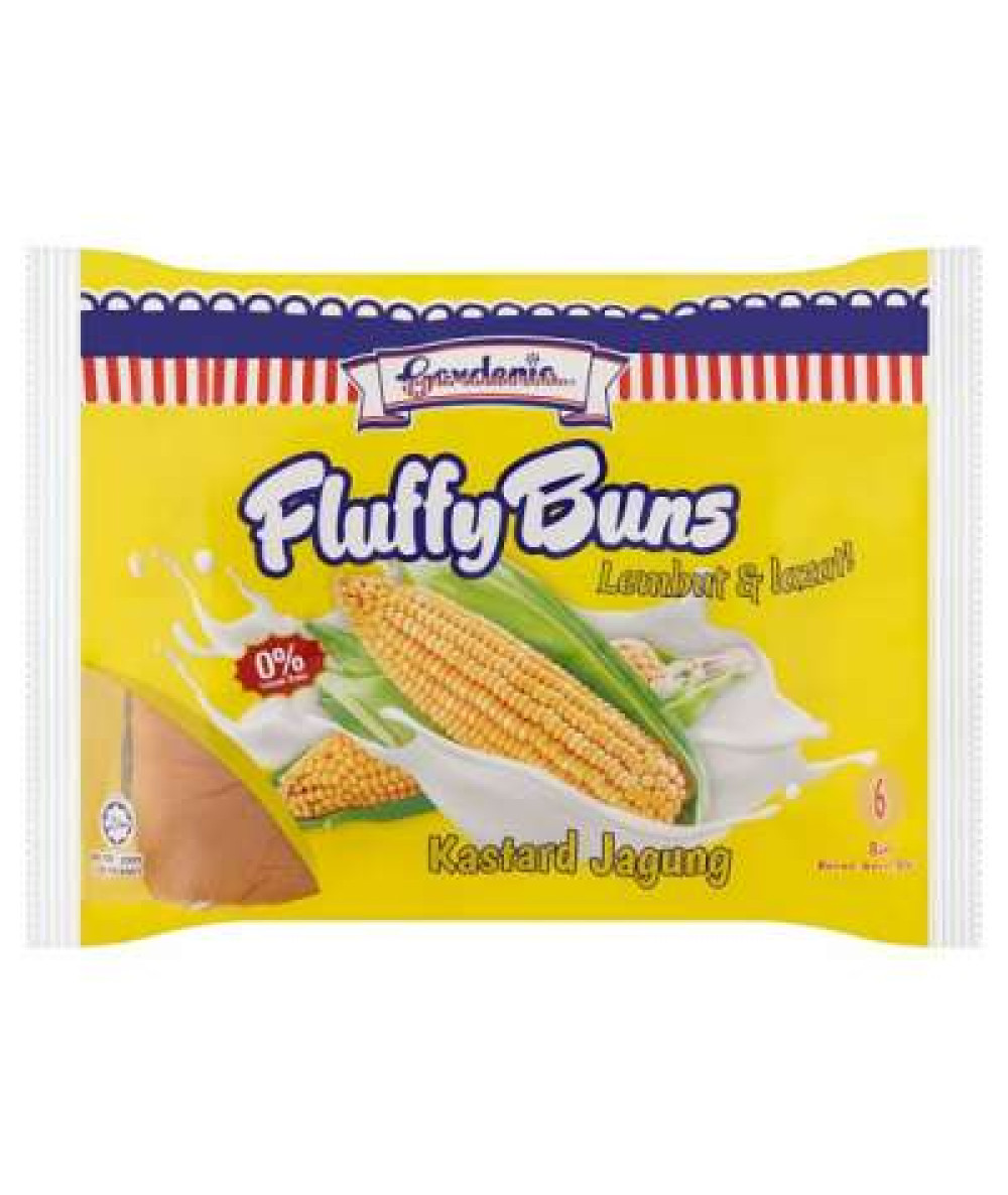 GARDENIA 6 FLUFFY BUNS CORN CUSTARD