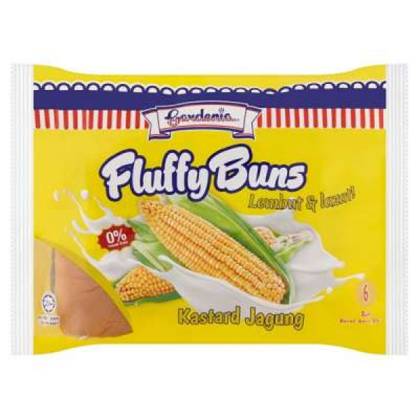 GARDENIA 6 FLUFFY BUNS CORN CUSTARD