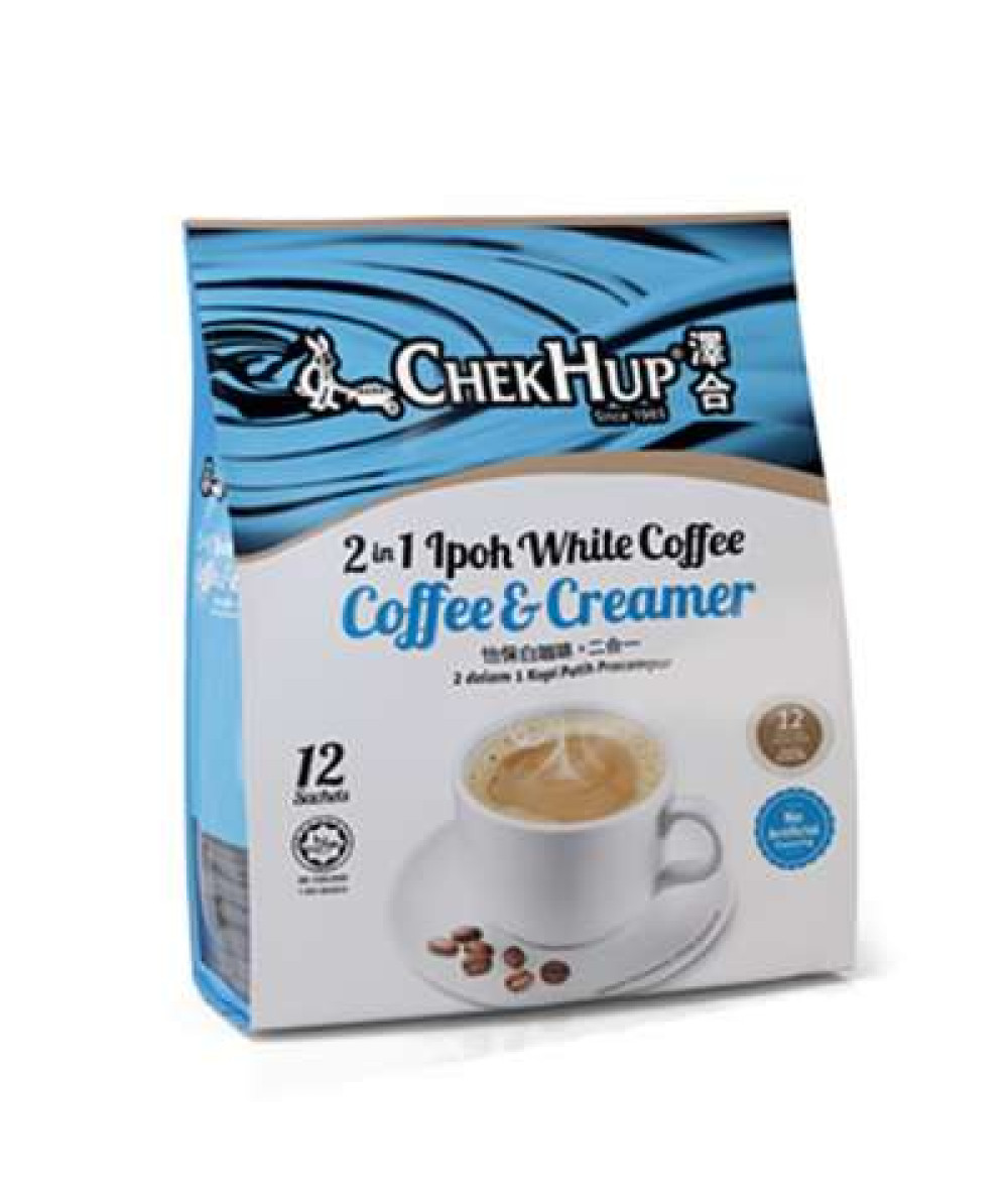 CHEKHUP 12S 2 IN 1 SUGAR FREE WHITE COFFEE 1X20