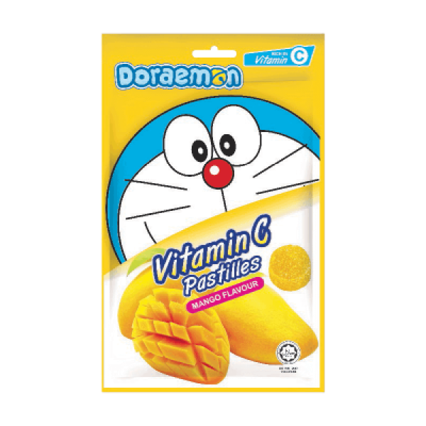 BIGFOOT DORAEMON VIT C PASTILLES MANGO 40G