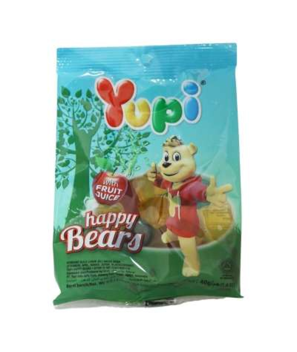 YUPI HAPPY BEARS 40G