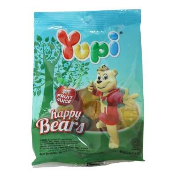 YUPI HAPPY BEARS 40G