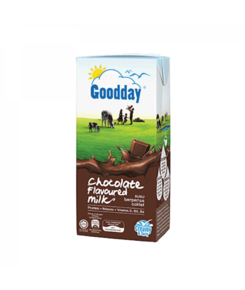 GOODDAY PASTEURISED MILK CHOCOLATE MILK 1L