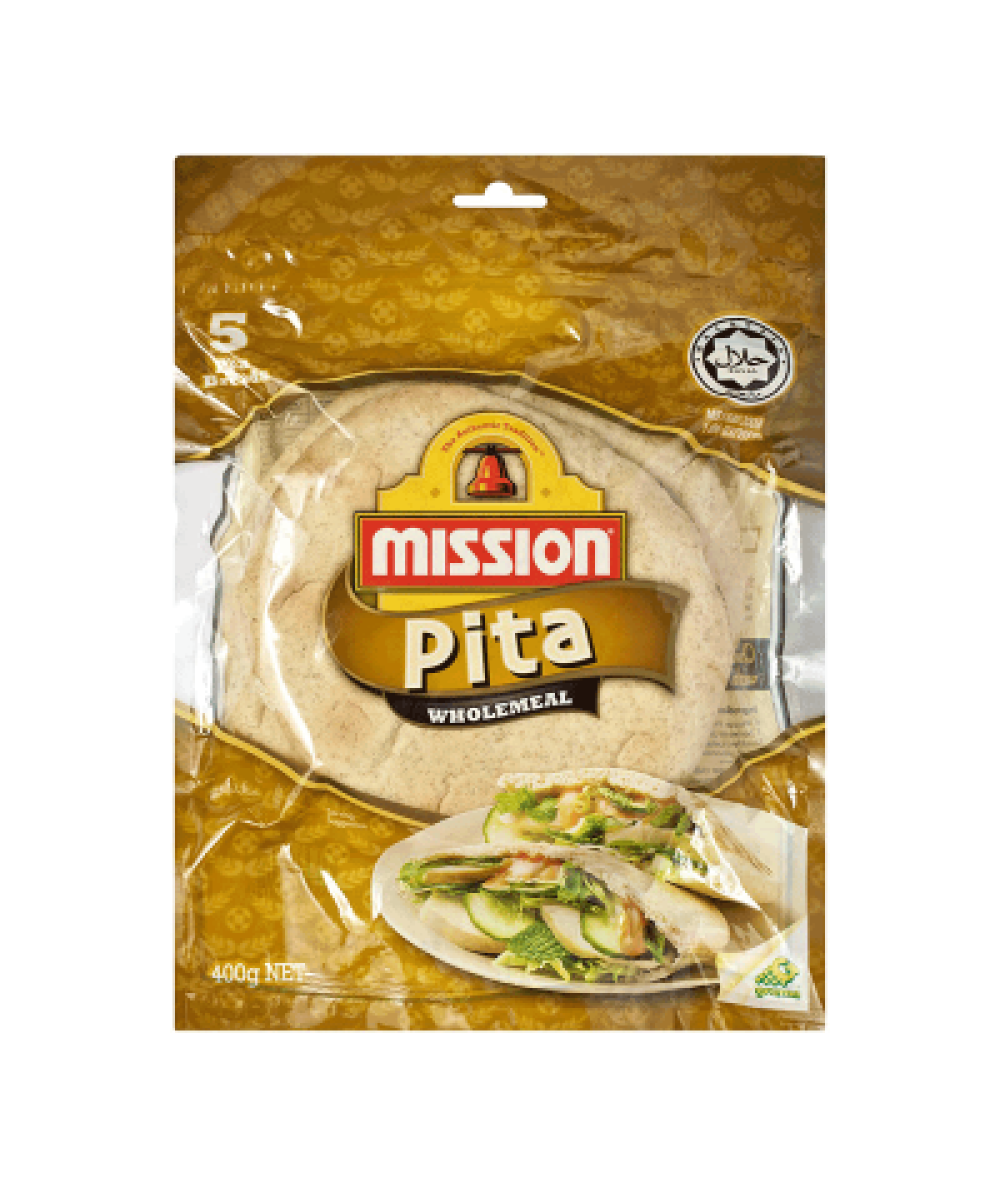 MISSION PITA WHOLEMEAL 5S