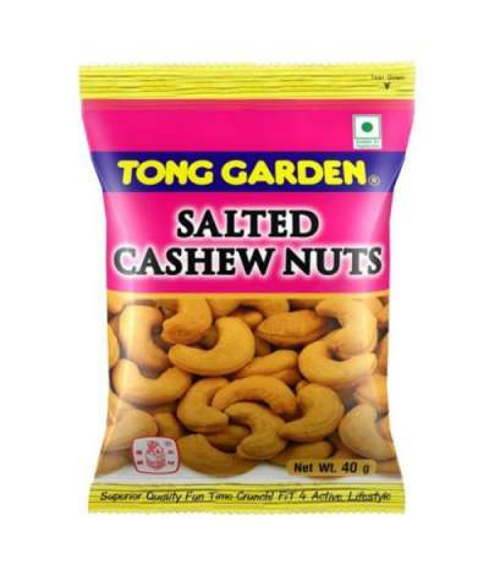 TG SALTED CASHEWNUTS 40G