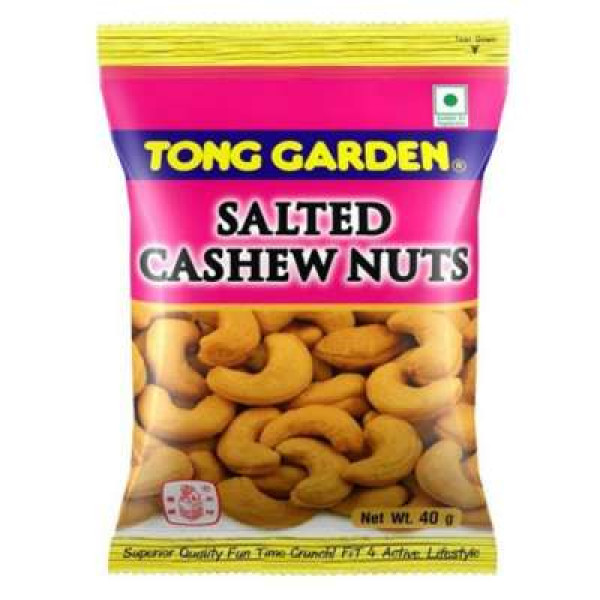 TG SALTED CASHEWNUTS 40G