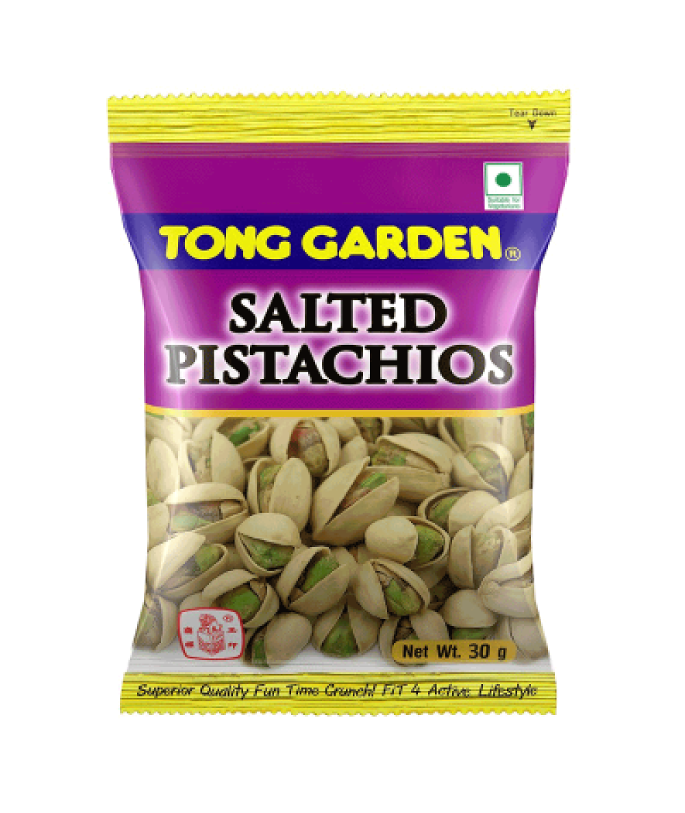 TG SALTED PISTACHIOS 30G