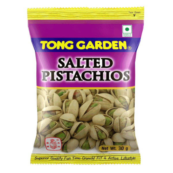 TG SALTED PISTACHIOS 30G