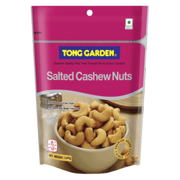 TG SALTED CASHEWNUT 160G