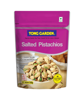 TG SALTED PISTACHIOS 140G