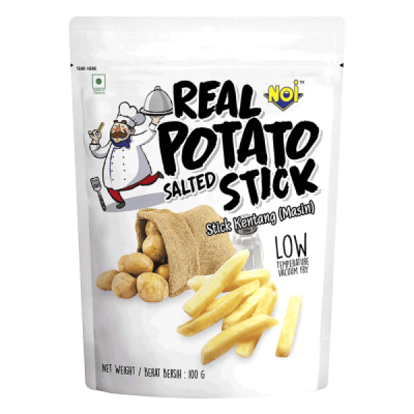 NO 1 REAL POTATO STICK SALTED 100G