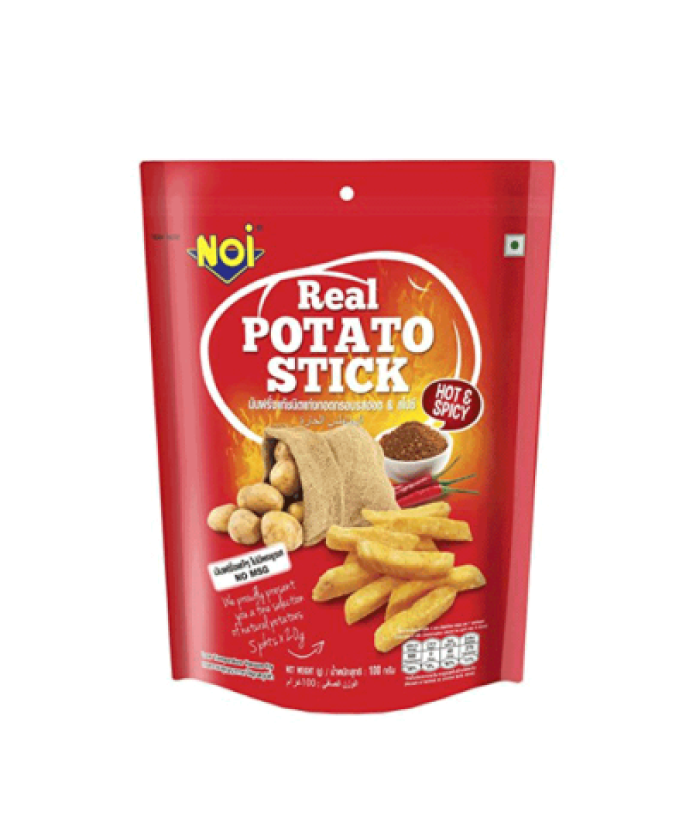 NO 1 REAL POTATO STICK HOT & SPICY 100G