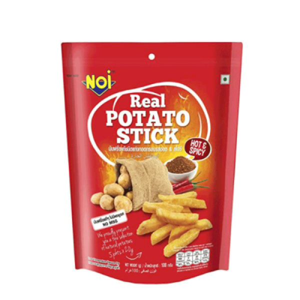 NO 1 REAL POTATO STICK HOT & SPICY 100G