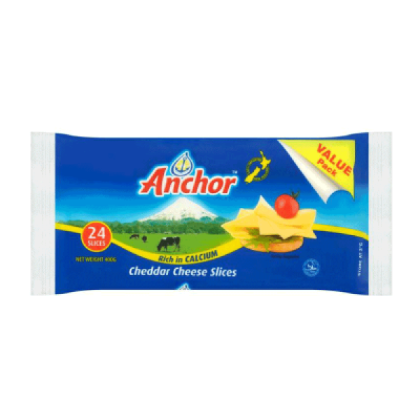 ANCHOR CHEESE 24'S 400G