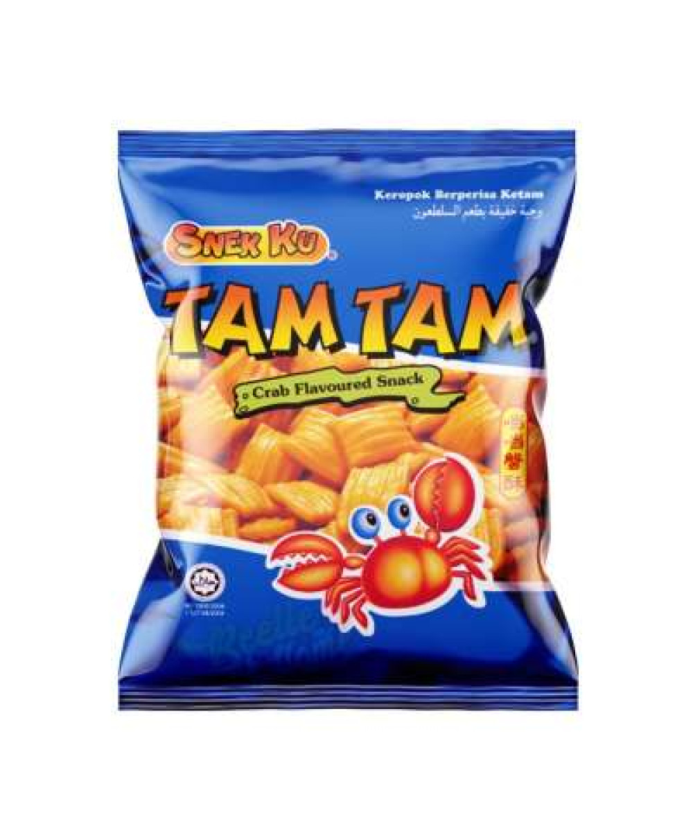 SNEKKU TAM TAM CRAB FLAVOUR SNACK 70G