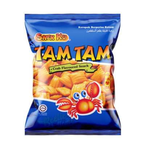 SNEKKU TAM TAM CRAB FLAVOUR SNACK 70G