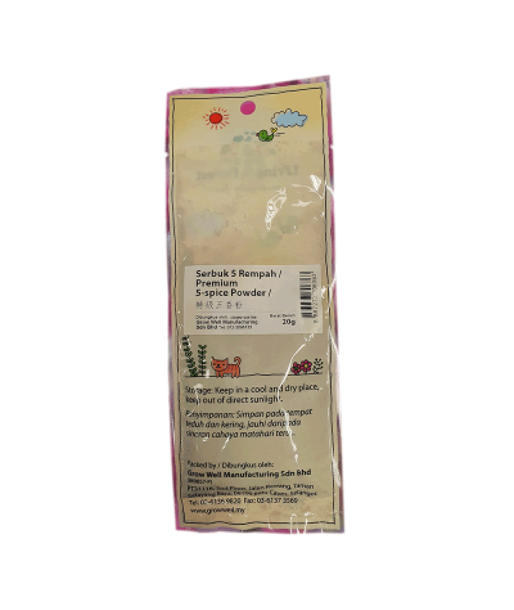 SERBUK LIMA REMPAH / 5-SPICE POWDER 20G