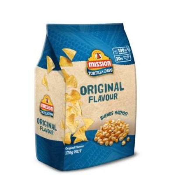 MISSION TORTILLA CHIPS ORIGINAL 170G