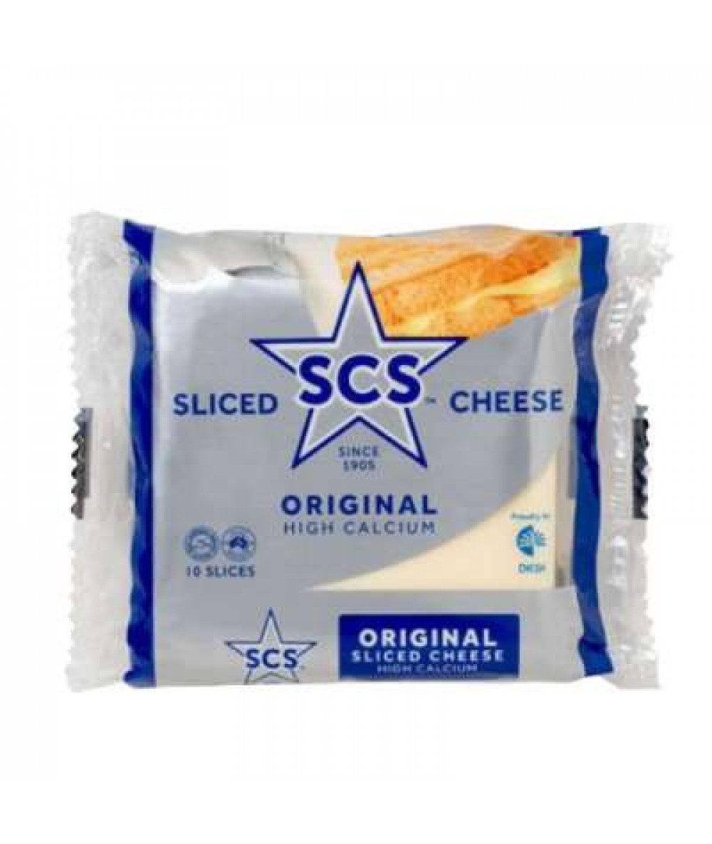 SCS SLICE CHEESE ORIGINAL 200G