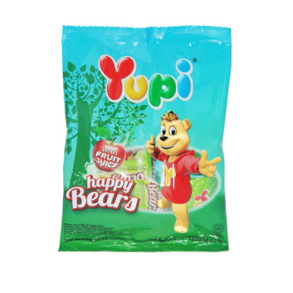 YUPI HAPPY BEARS 120G